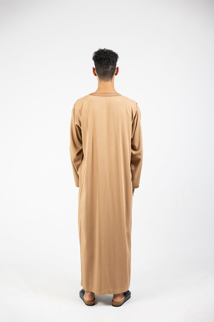 Caftan Men Fes Classic Light Brown